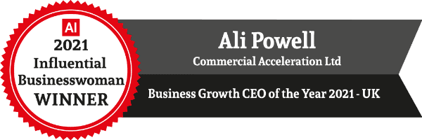 Ali Powell Best Business Growth Accelerator & Best Business Growth CEO2021